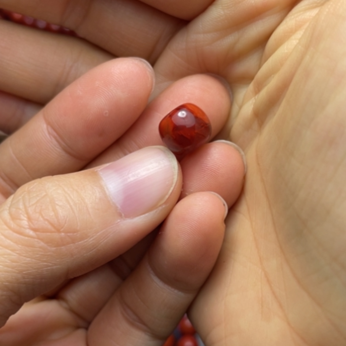 【闪购商品】南红玛瑙原矿单珠10未镶嵌幸*