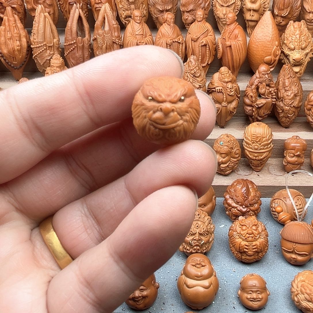 猴头核桃吊坠18大圣福利