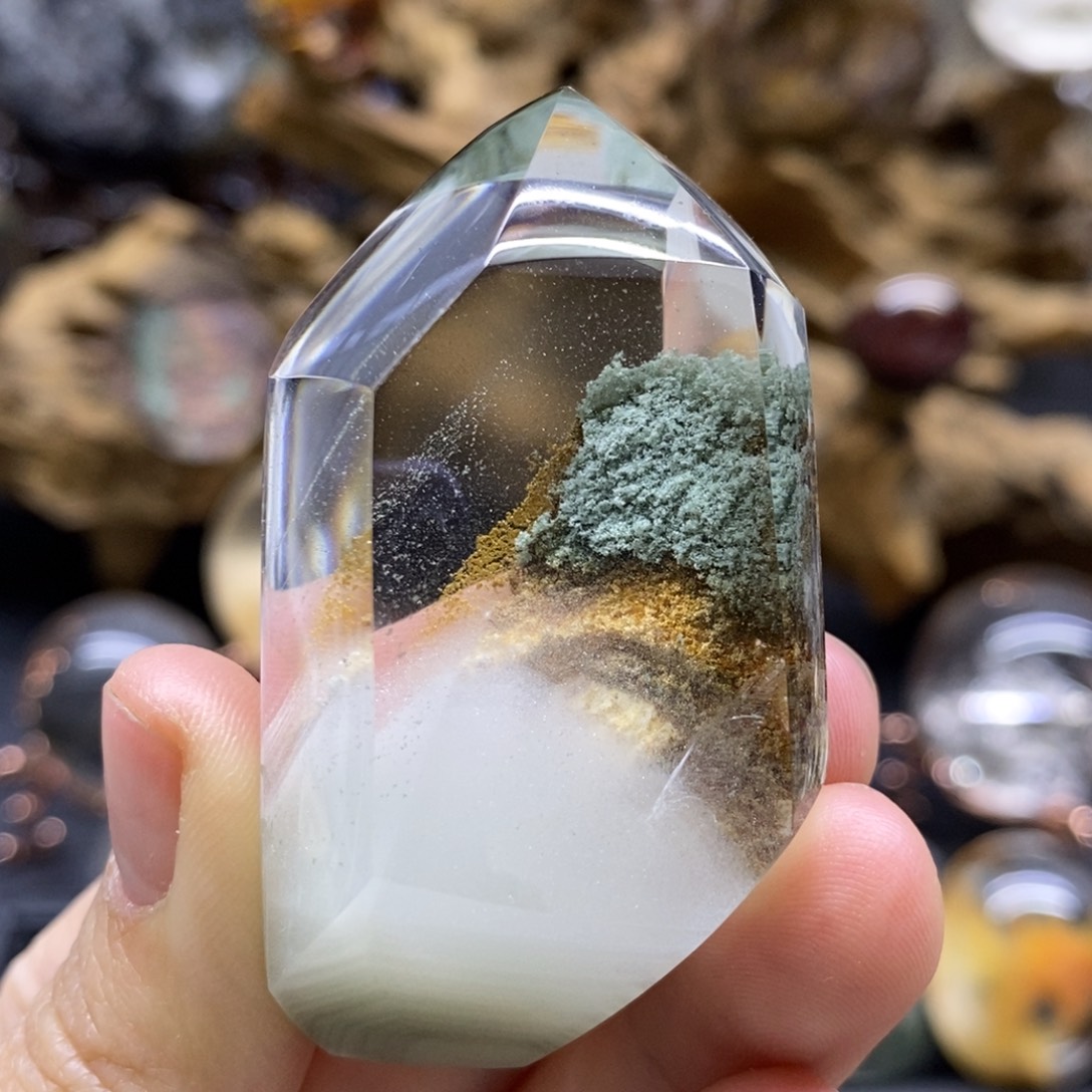珠宝半成品水晶未镶嵌