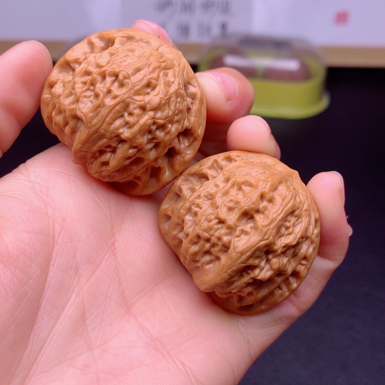 【闪购商品】文玩核桃把件铁锤40微修