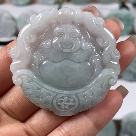 翡翠颈饰未镶嵌佛福利