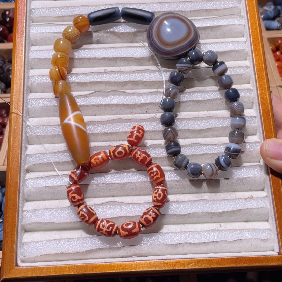 玛瑙/玉髓珠宝半成品未镶嵌