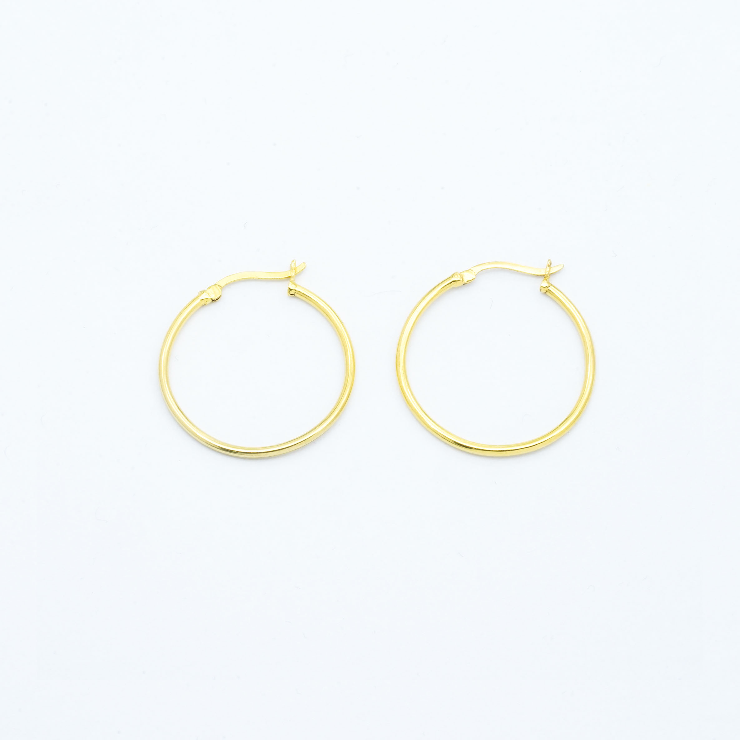 18k金万能耳圈  约23.2mm【QL07274】