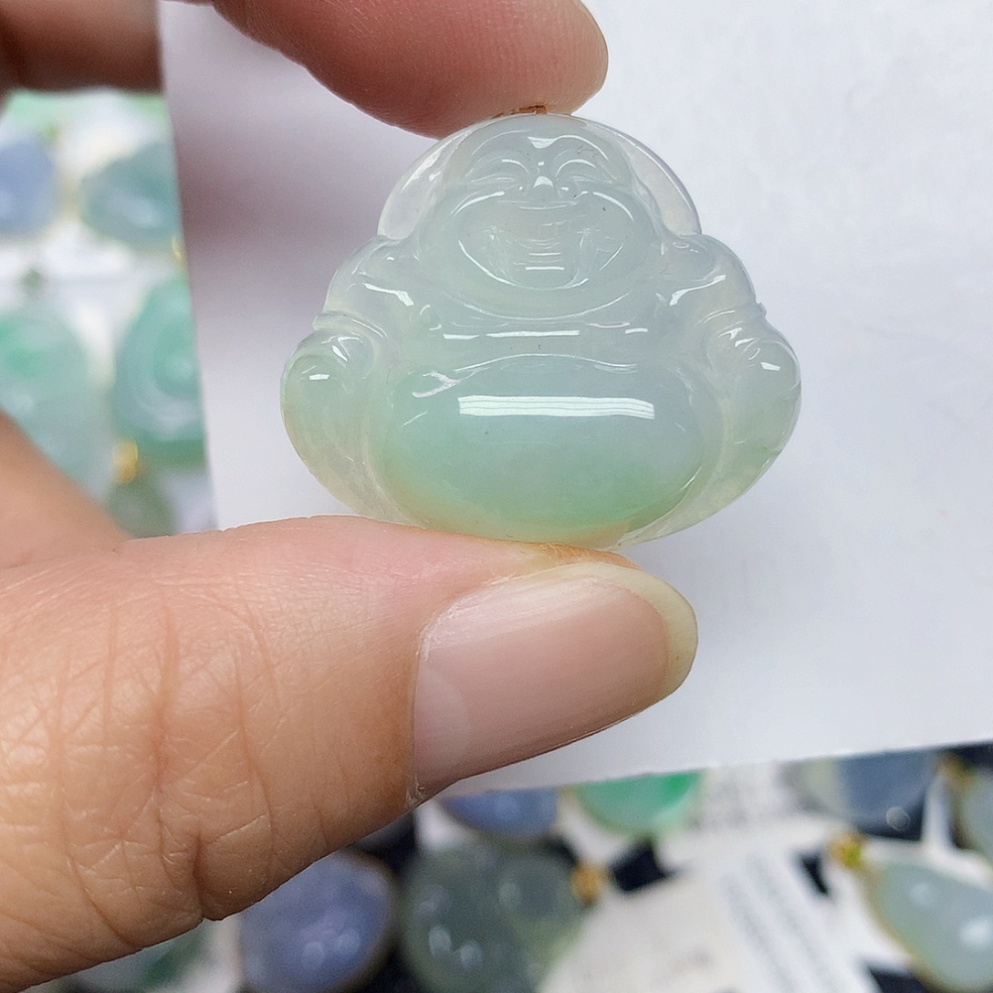 翡翠未镶嵌颈饰455788