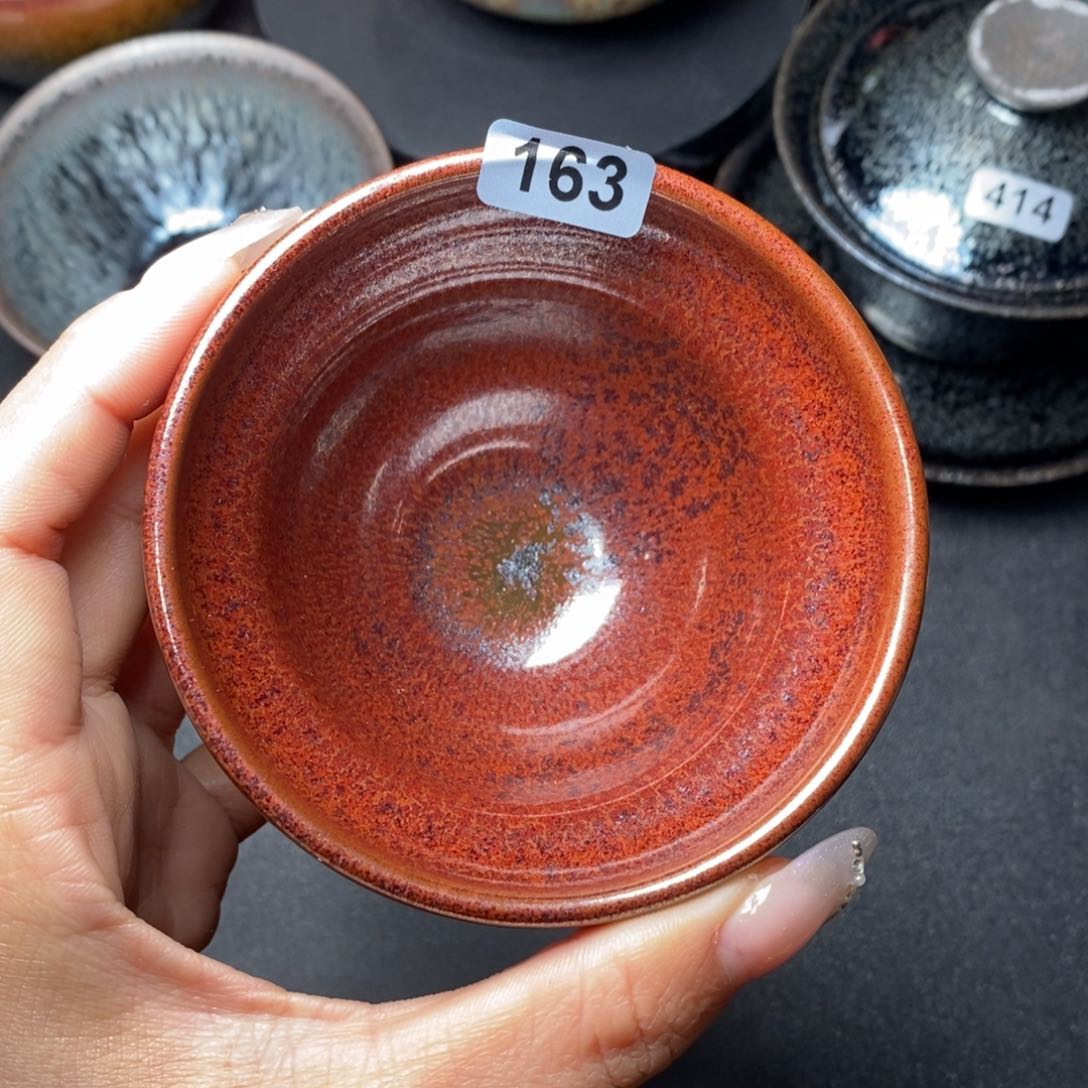 茶盏建窑建盏主人杯163