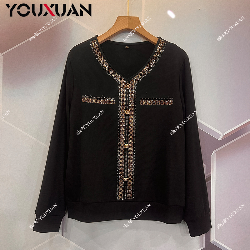 【设计师款】2025秋季新品女士显瘦轻奢长袖上衣小衫打底衫7956