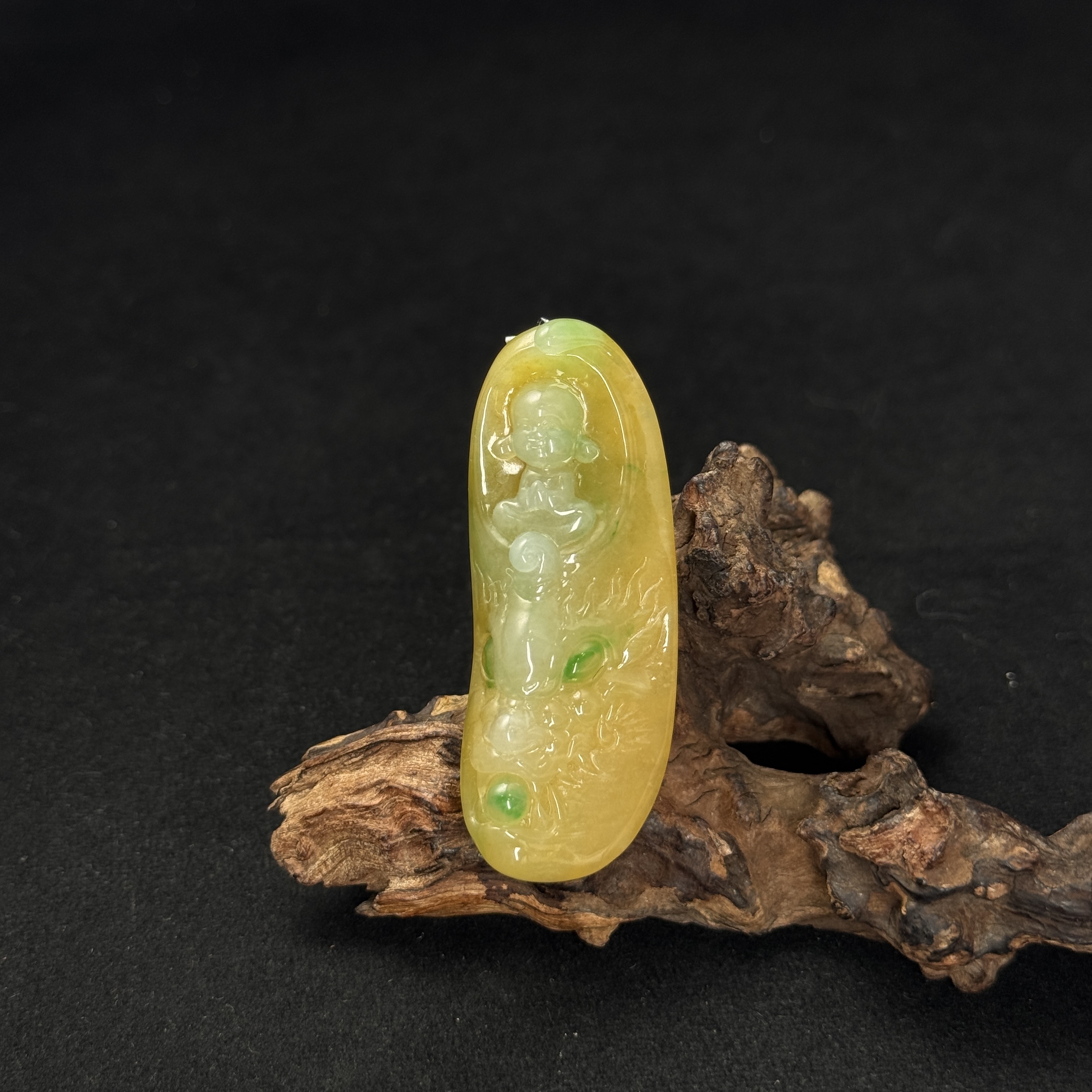 【诚翠拍品第一百一十期午】翡翠115吊坠KBP7009