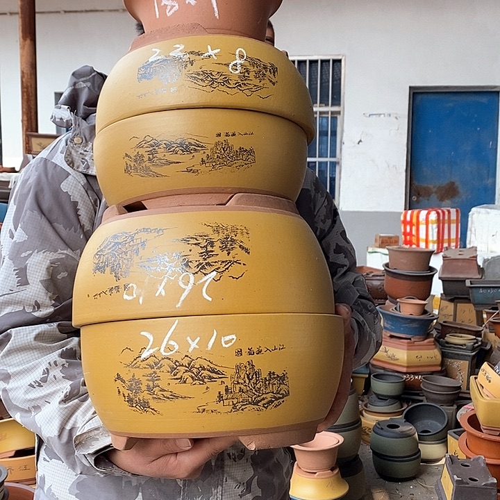 紫砂花盆紫砂工艺厂