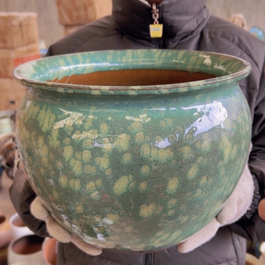 紫砂花盆高24口30—————-