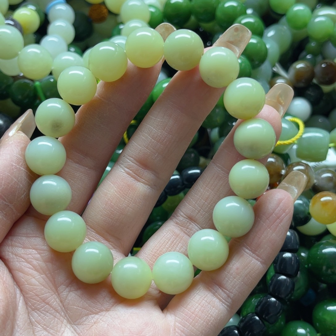 和田玉手链未镶嵌