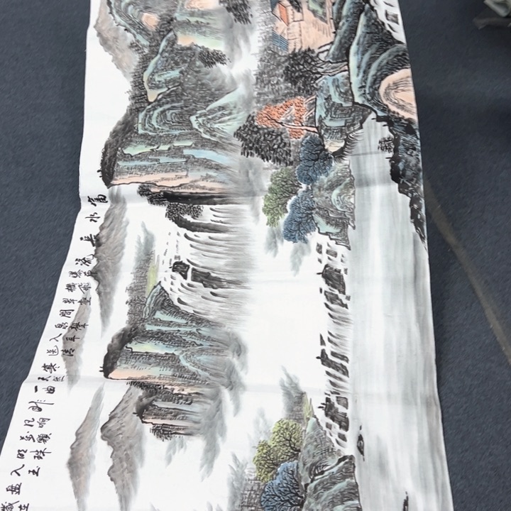 国画纯手绘作品欣赏图