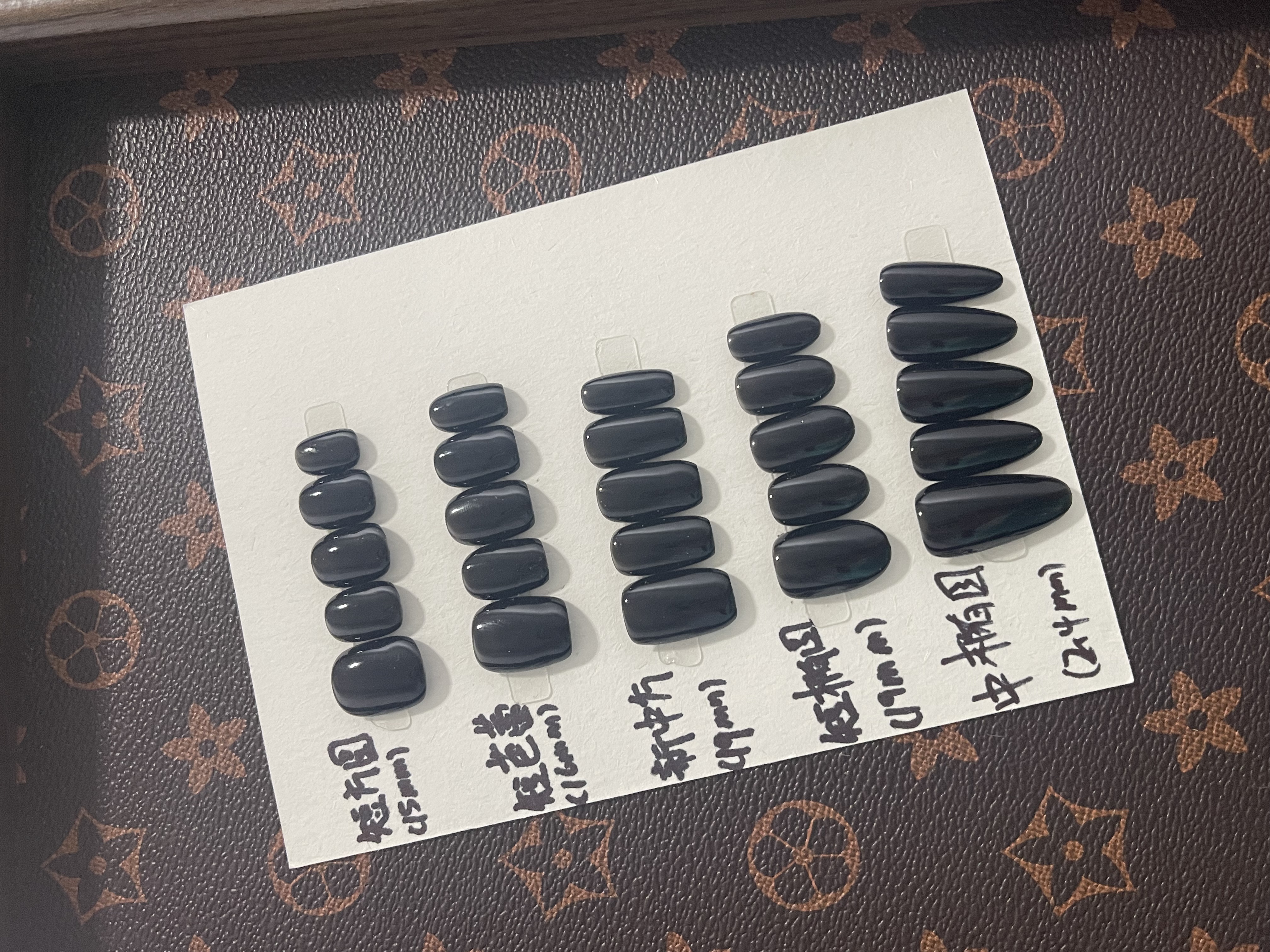 短芭蕾玻璃珠纯手工穿戴甲（找到对应编码在拍）