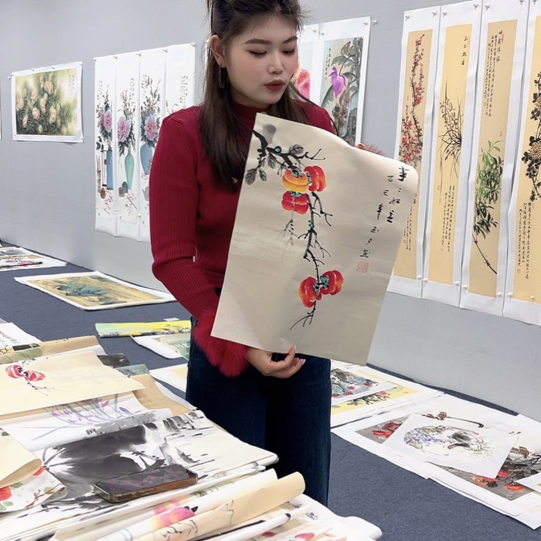 国画纯手绘字画作品