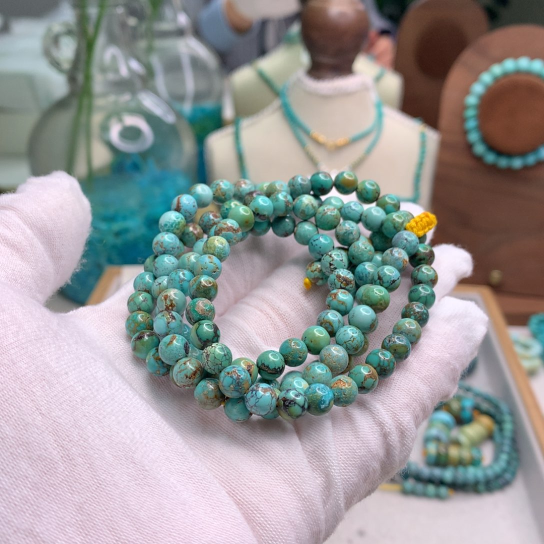 绿松石未镶嵌饰品