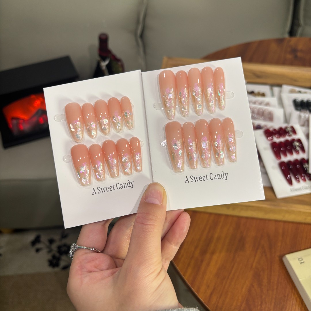 「嗲呼呼醋酸」一颗喜糖 | sweet candy猫眼纯手绘/ 穿戴甲