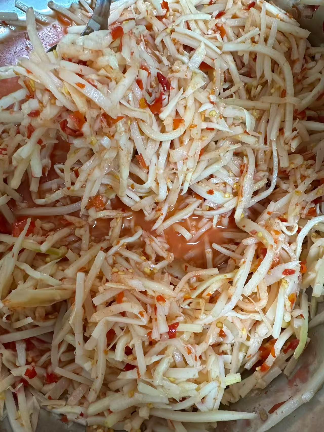 云南特色农家酸笋