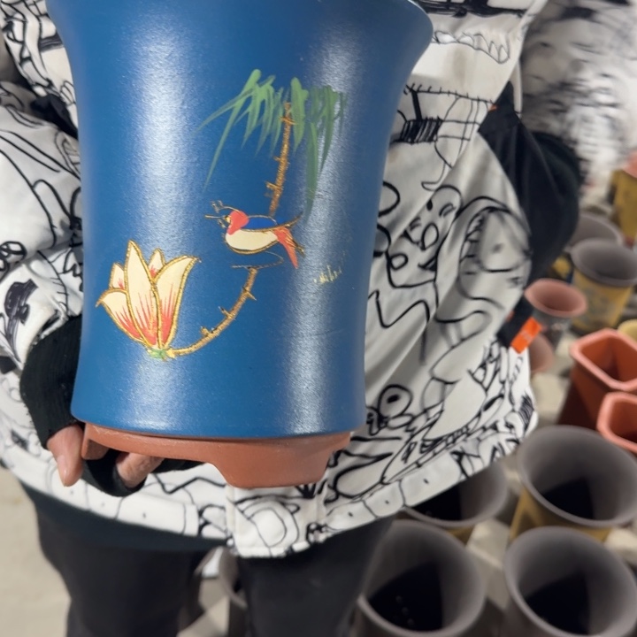 紫砂花盆紫砂花盆口径19/23