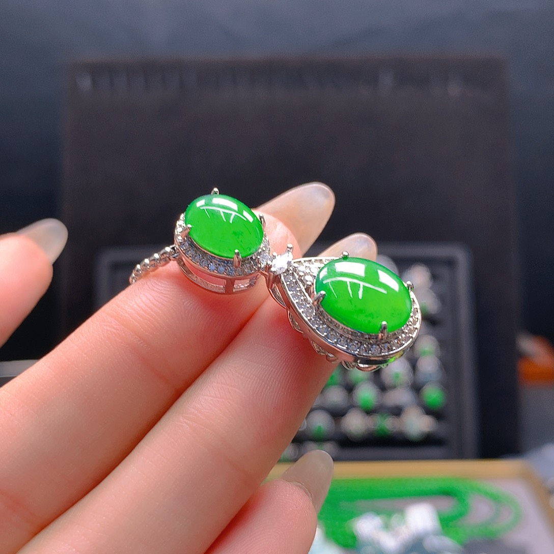 未镶嵌戒指翡翠天然翡翠