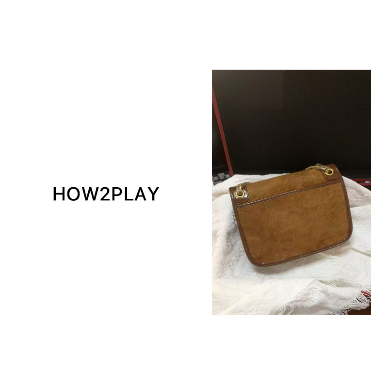 HOW2PLAY ·F251乘风· 新款时尚百搭女包 【流浪26·棕色】