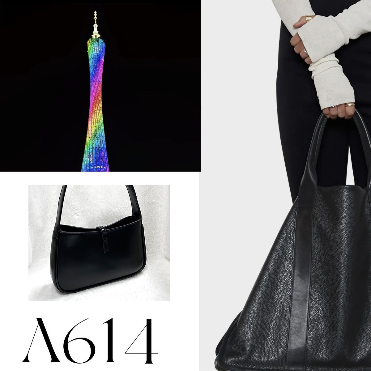 【A614】2025年新款大容量女包时尚百搭多功能女包