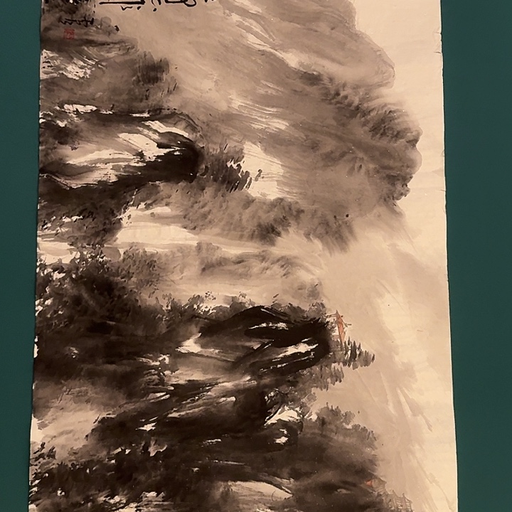 国画雷公老师作品画作