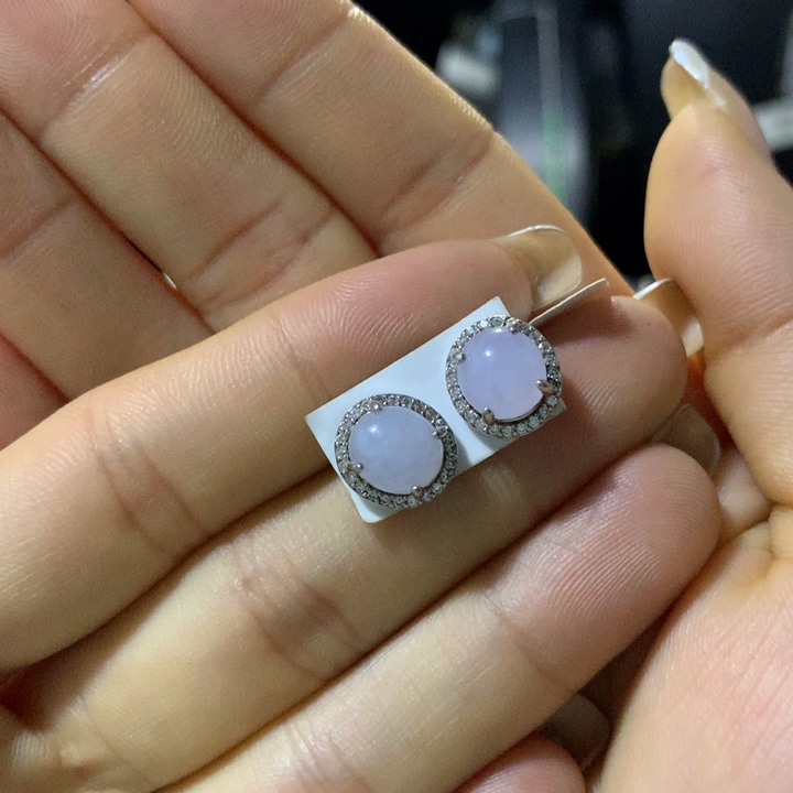 翡翠银S925镶嵌戒指