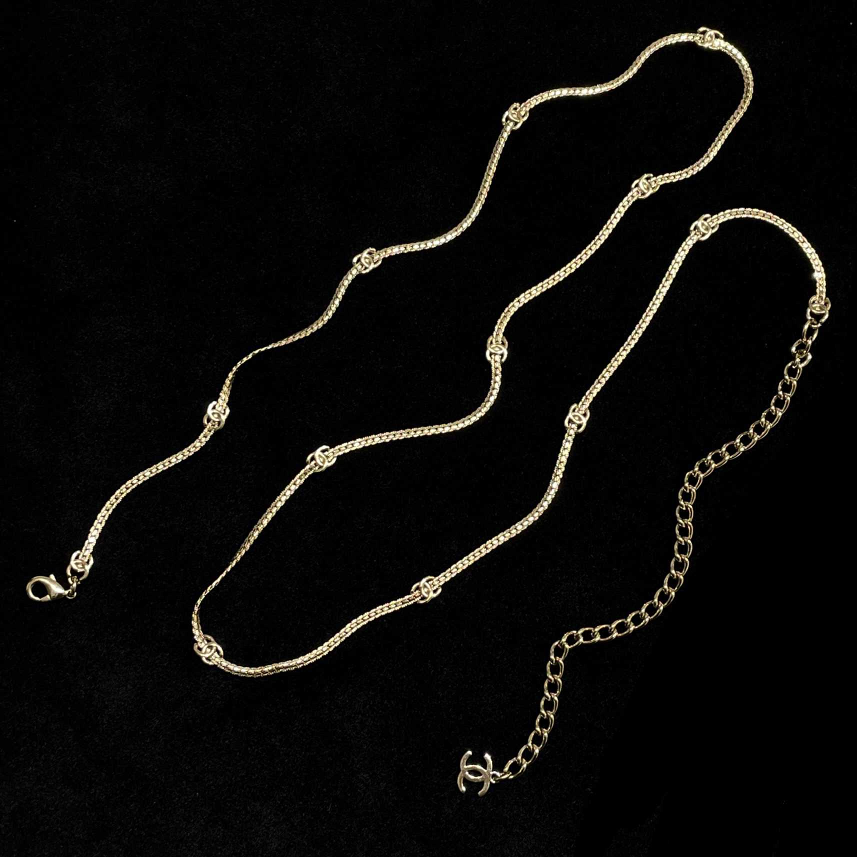 95新 Chanel/香奈儿 Chanel24B十一花金色长链11853994