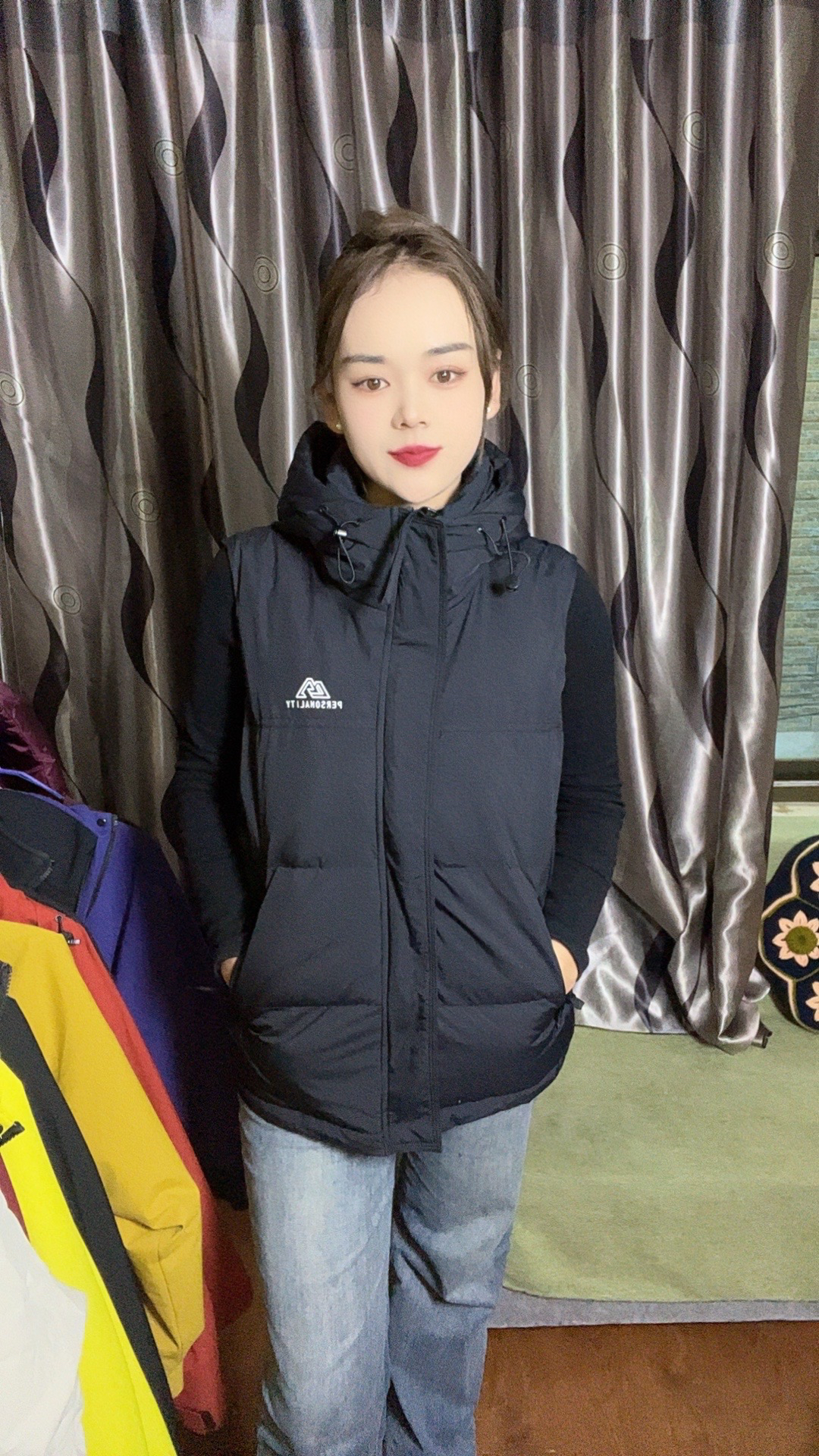 YJL2630 男女同款马甲宽松版#保暖又好看#