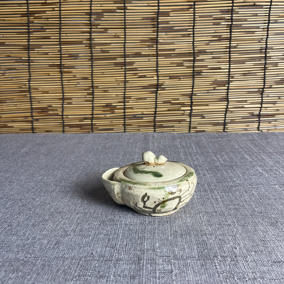 【二六烧·蟹纹宝瓶】百年匠心孤品，茶席上的岁月诗行
