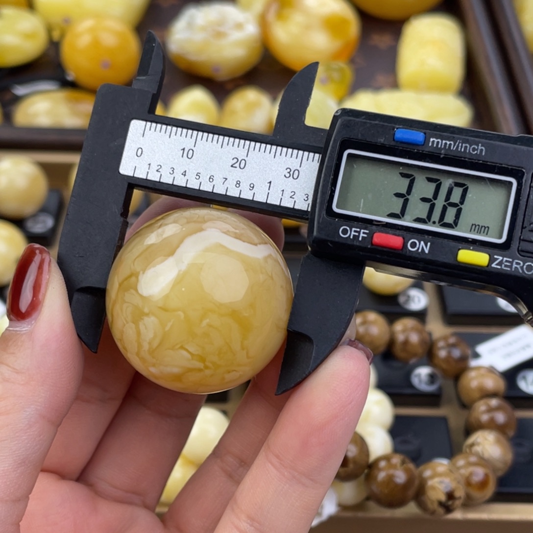 裸石琥珀未镶嵌蜜蜡208