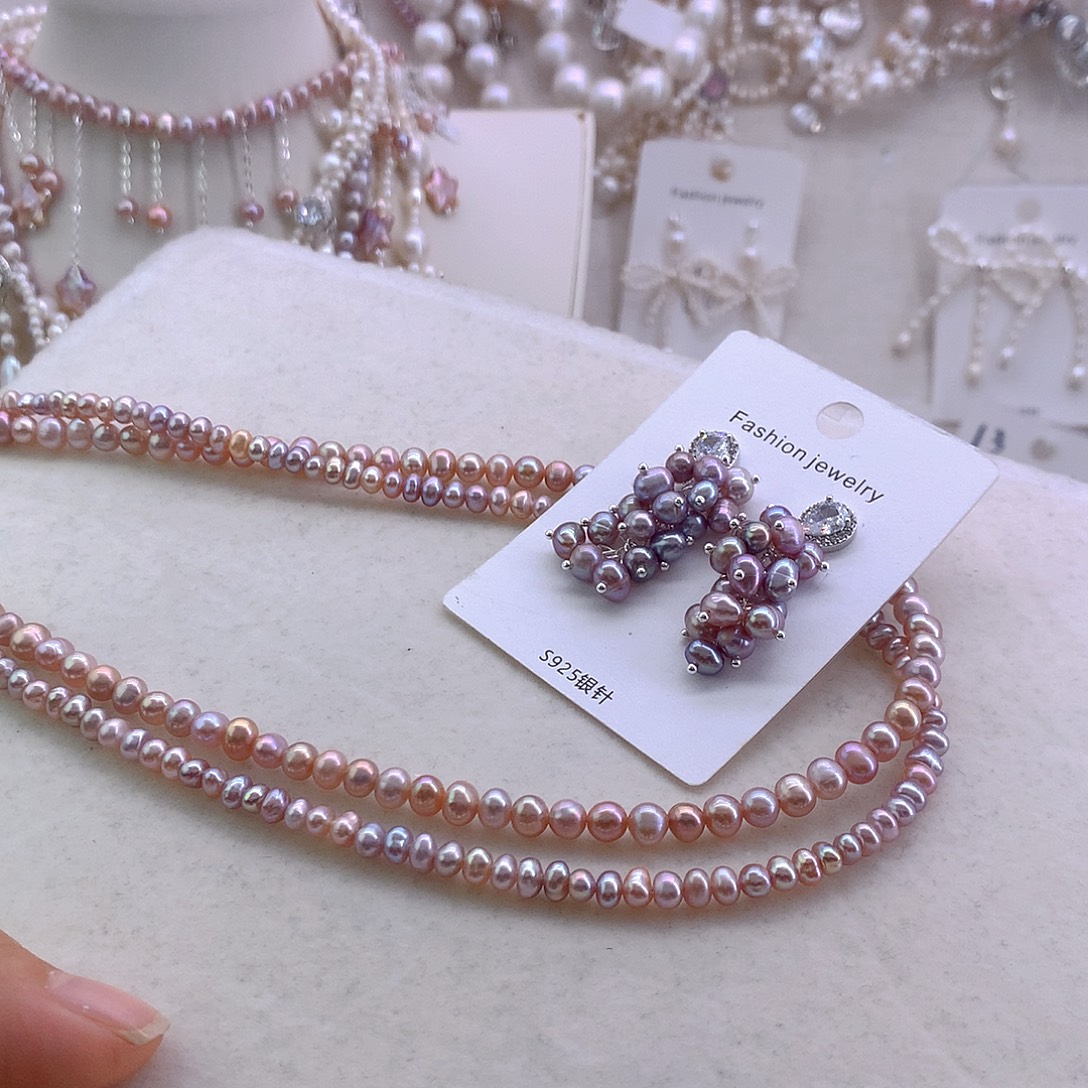 冲***陈项链淡水珍珠未镶嵌