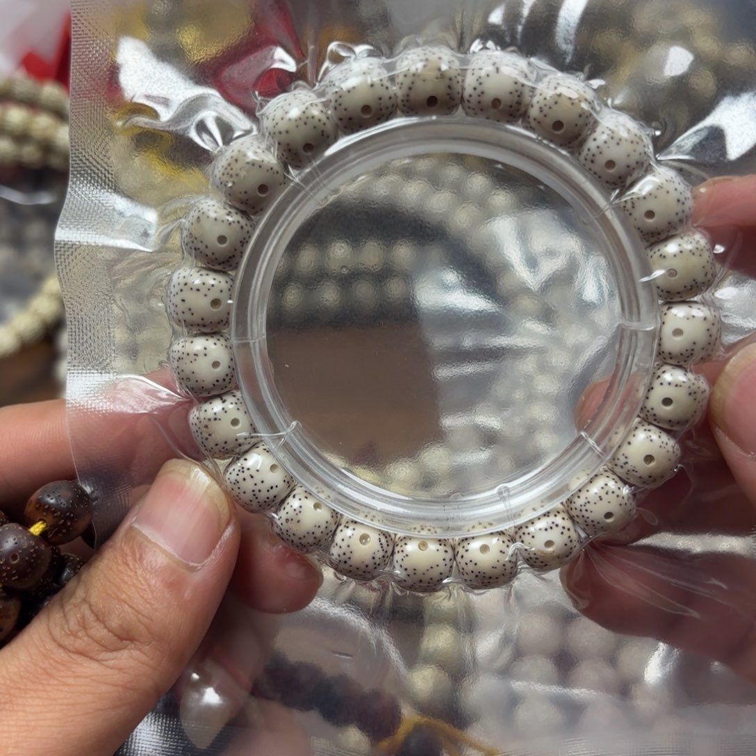 星月菩提手串星月原生态10*9