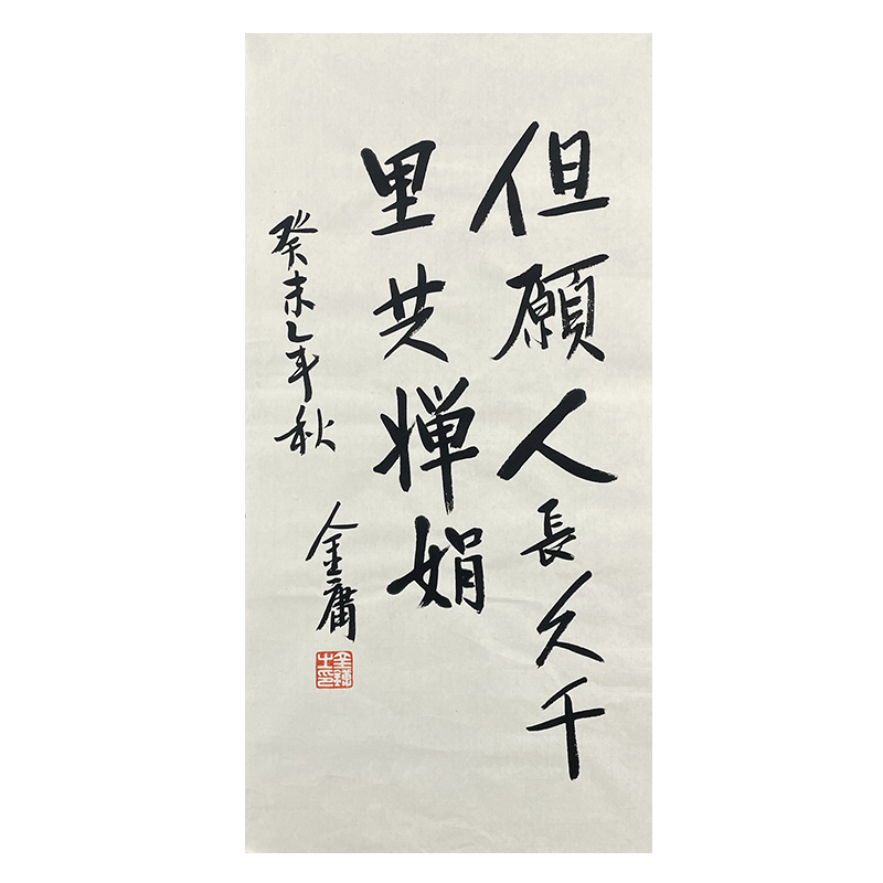 B-1555金老师软片书法软片72*34cm
