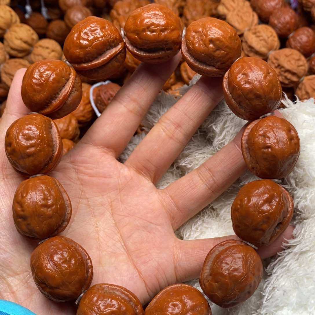 桃核手串肌肉汉堡