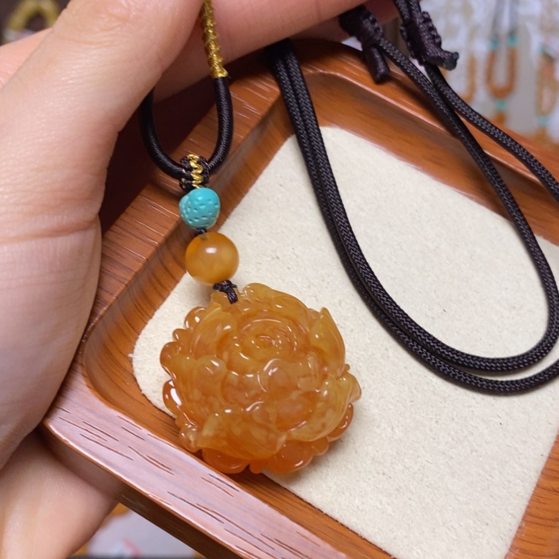 【闪购商品】蜜蜡颈饰未镶嵌项链