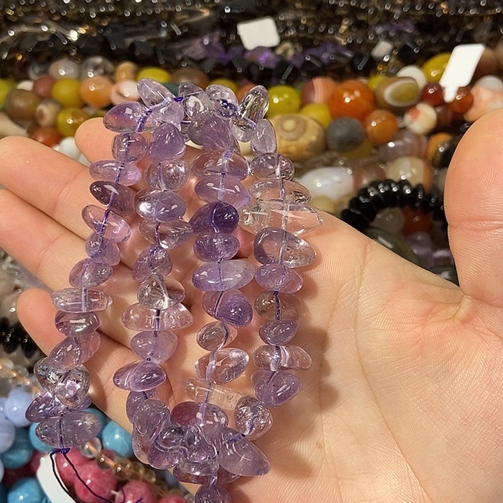 紫晶银S925镶嵌珠宝半成品玻利维亚紫水晶随行