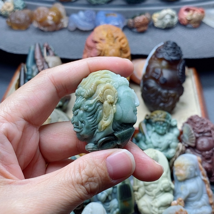 【闪购商品】未镶嵌定制石英质玉吊坠