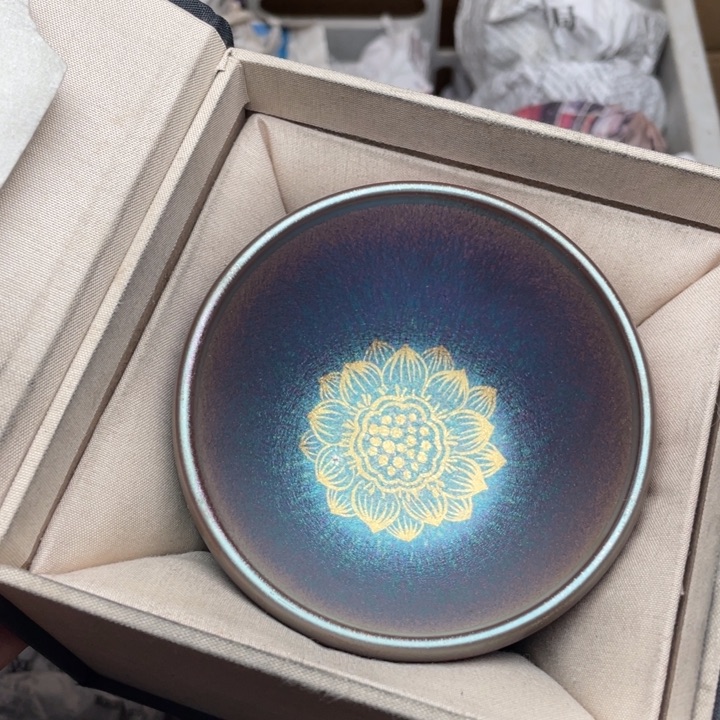 茶盏建窑建盏主人杯