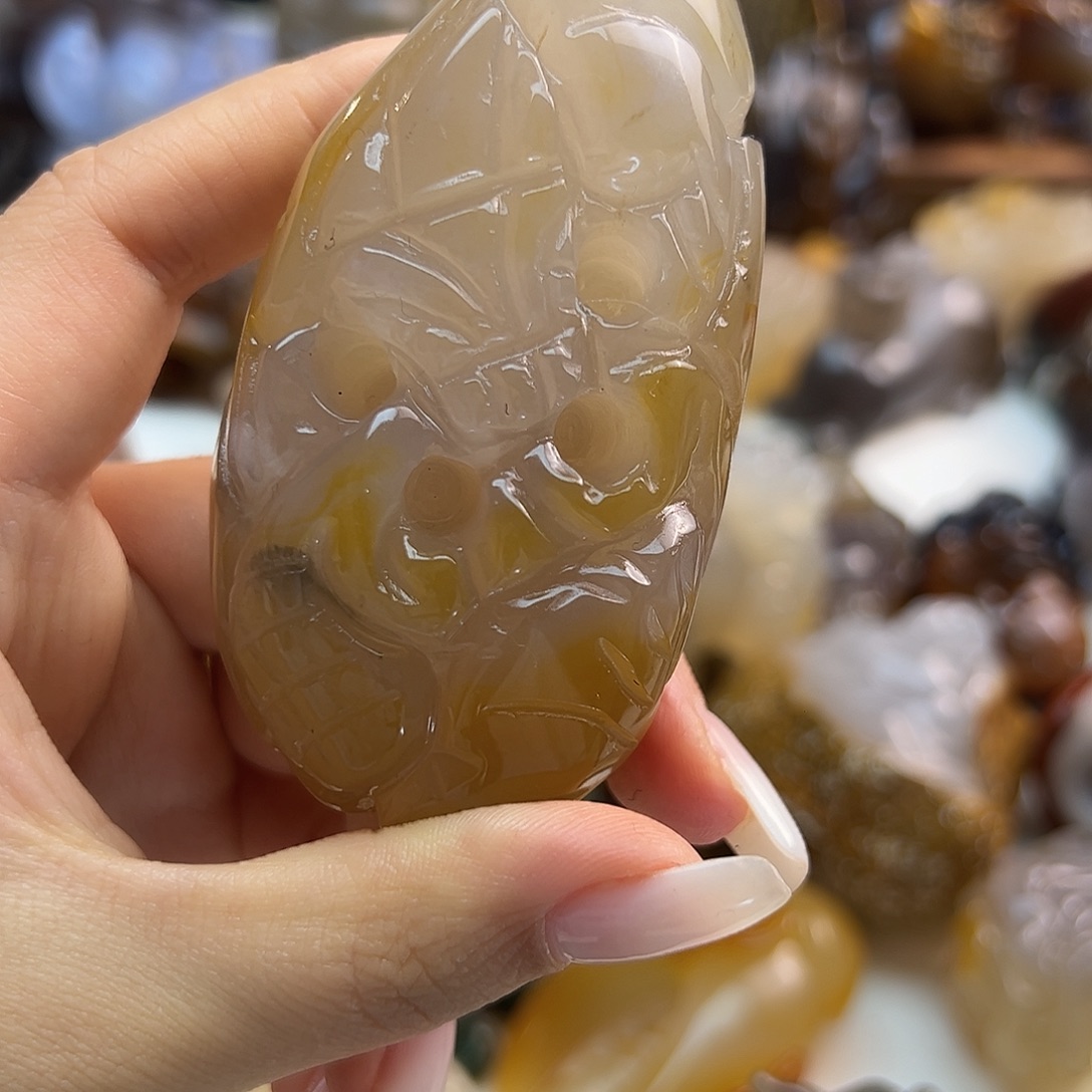 玛瑙/玉髓未镶嵌颈饰