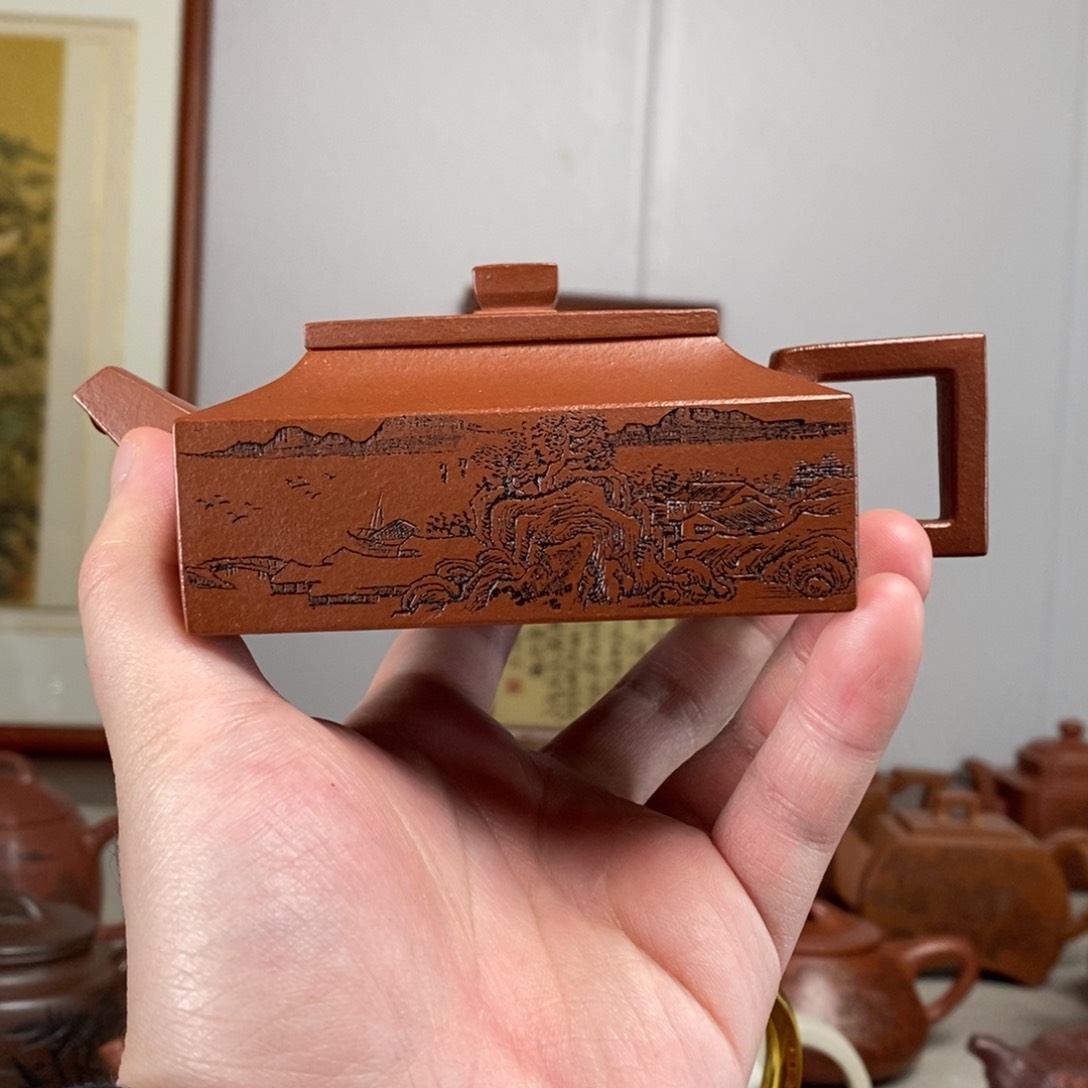茶壶紫砂原矿泥料传统工艺制作