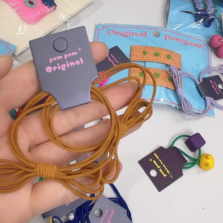 铁合金pom发饰2卡发货