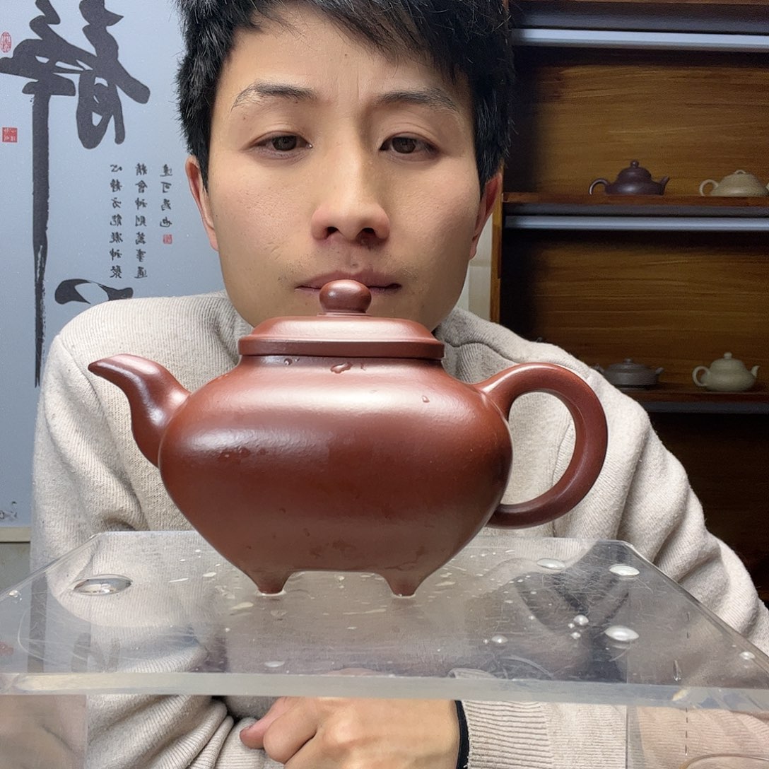 紫砂茶壶吉*宜兴紫砂