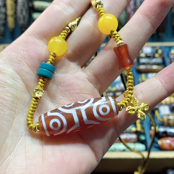 玛瑙/玉髓颈饰合金26