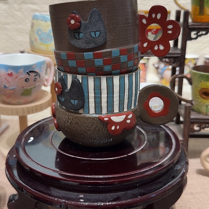 嗨***霆景德镇陶瓷马克杯