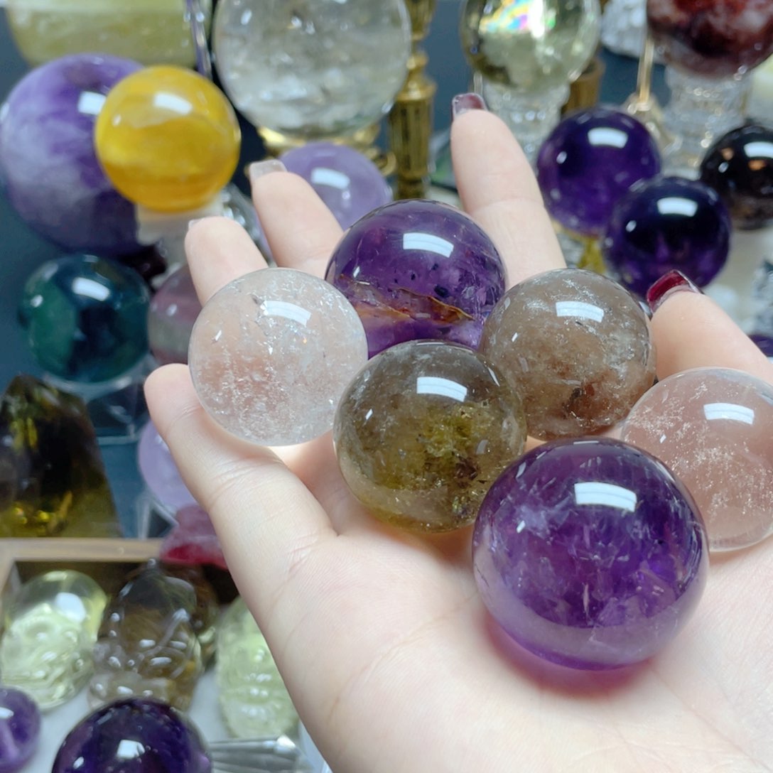 水晶珠宝半成品未镶嵌