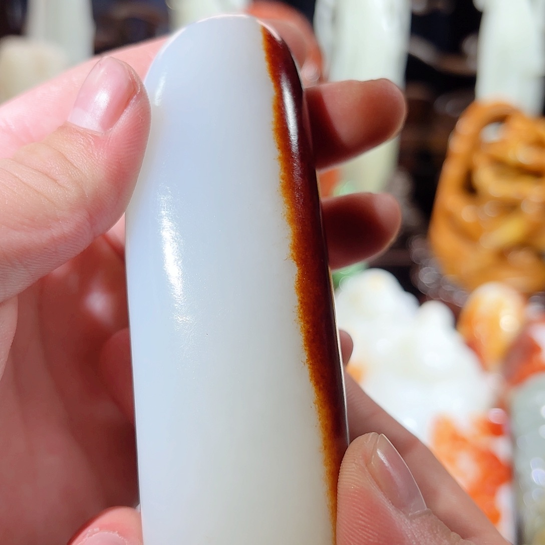 和田玉把件未镶嵌山***.