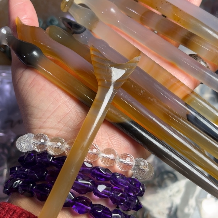 *****玛瑙/玉髓未镶嵌手链