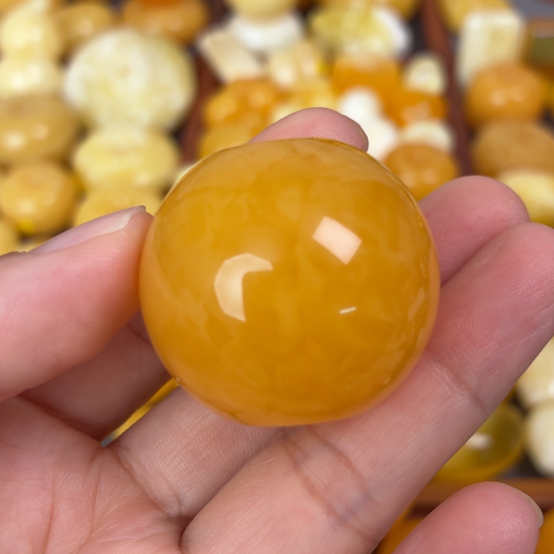 蜜蜡未镶嵌吊坠(不含链)苹果扣