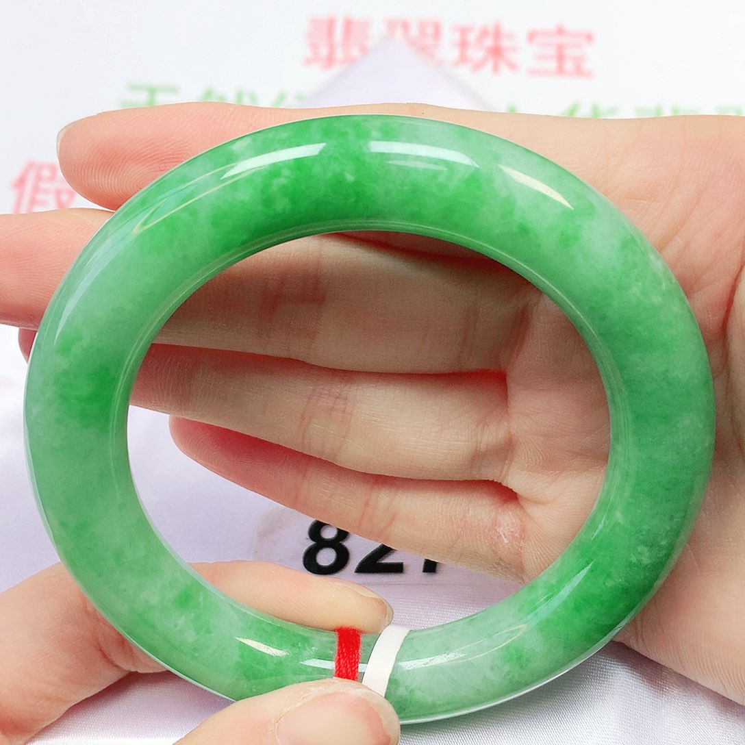 未镶嵌手镯翡翠翡翠手镯57圆