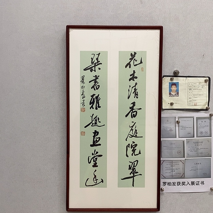 书法无****习罗柏发虞美人定制